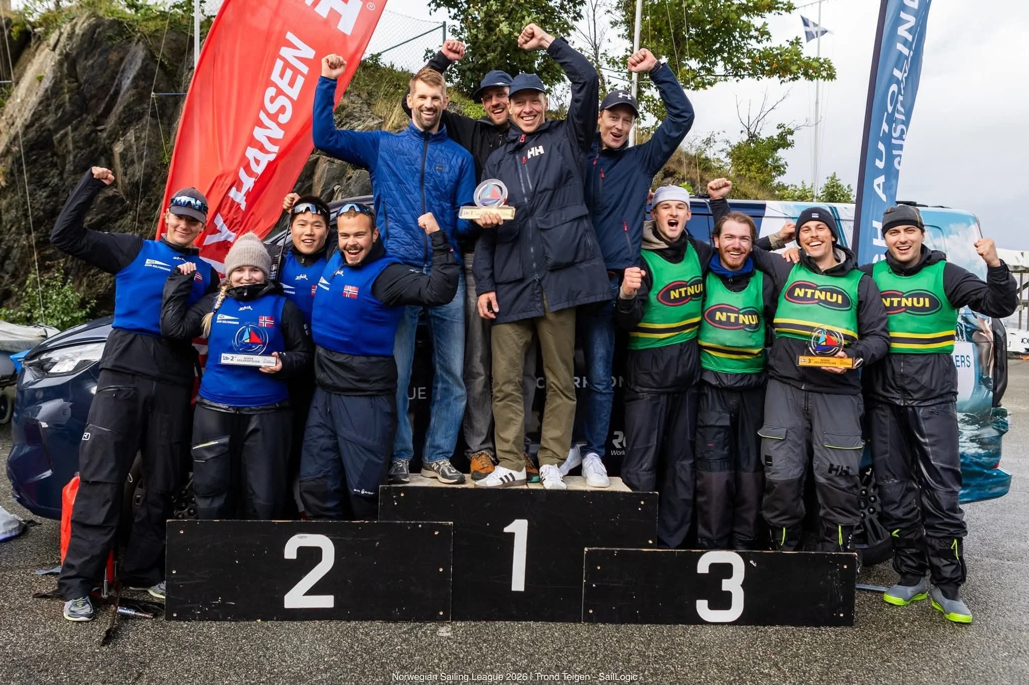 Seier i siste ligastevne – og 4. plass sammenlagt i Eliteserien i Norsk Seilsportsliga 2026