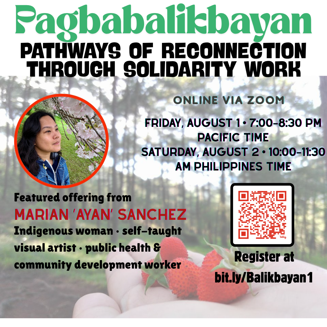 Balikbayan Program: "Pagbabalikbayan: Pathways of reconnection through solidarity work"