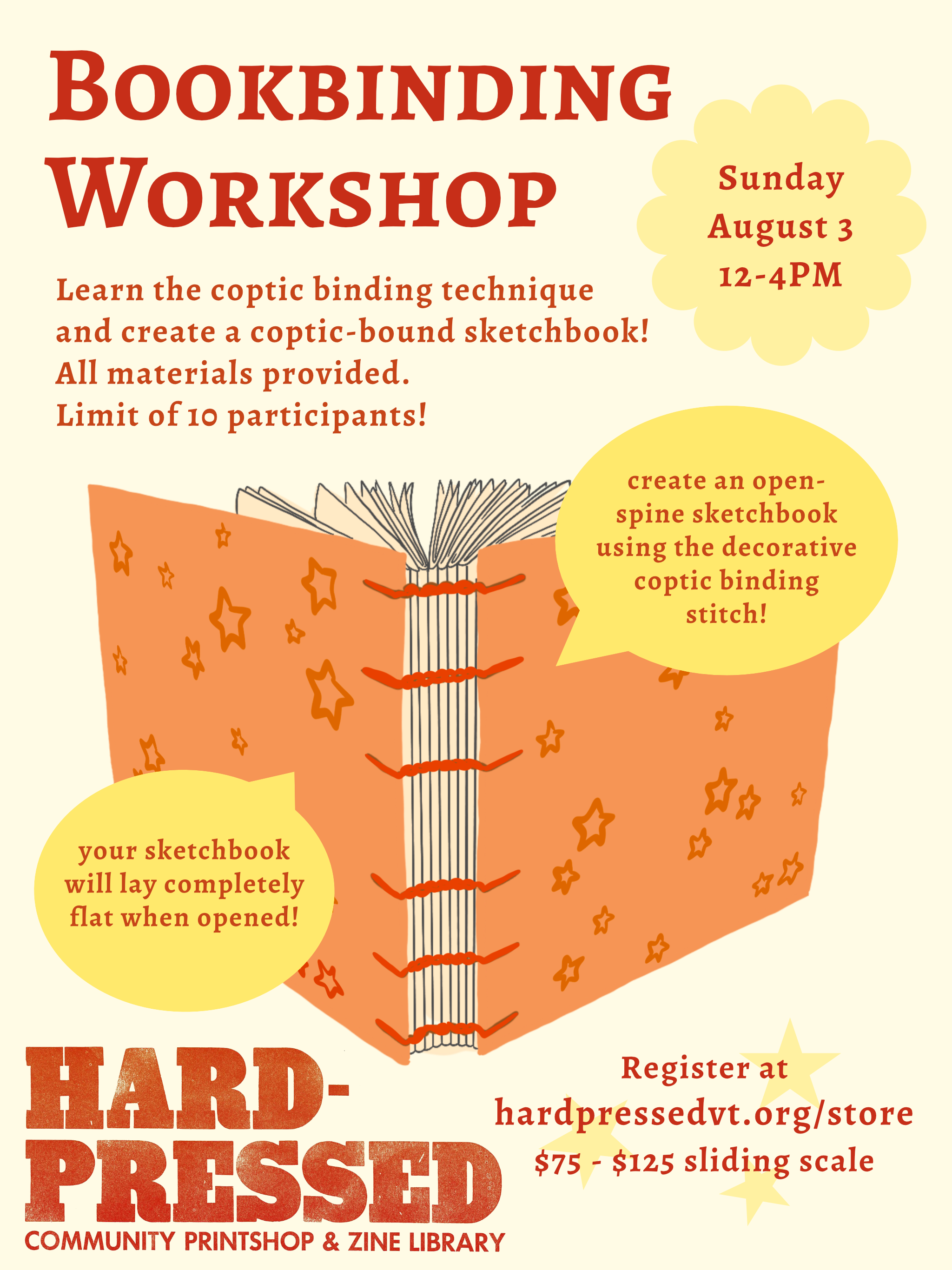 Coptic Bookbinding Workshop