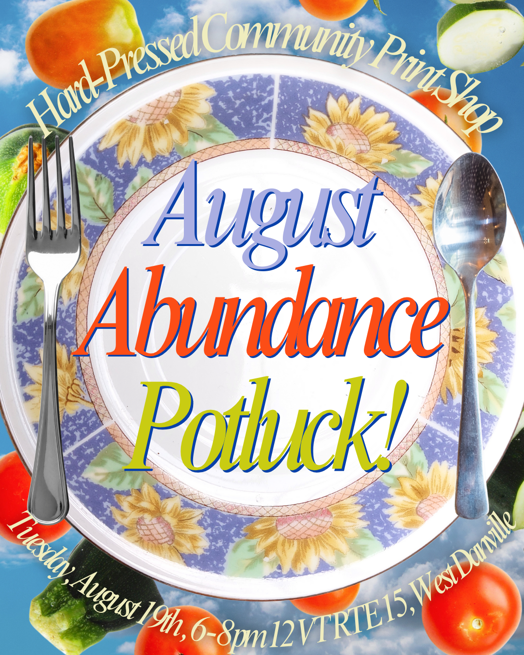 August Abundance Potluck