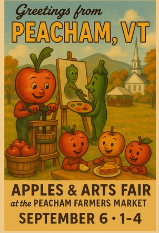 Apples and Arts Fair at the Peacham Farmers Market