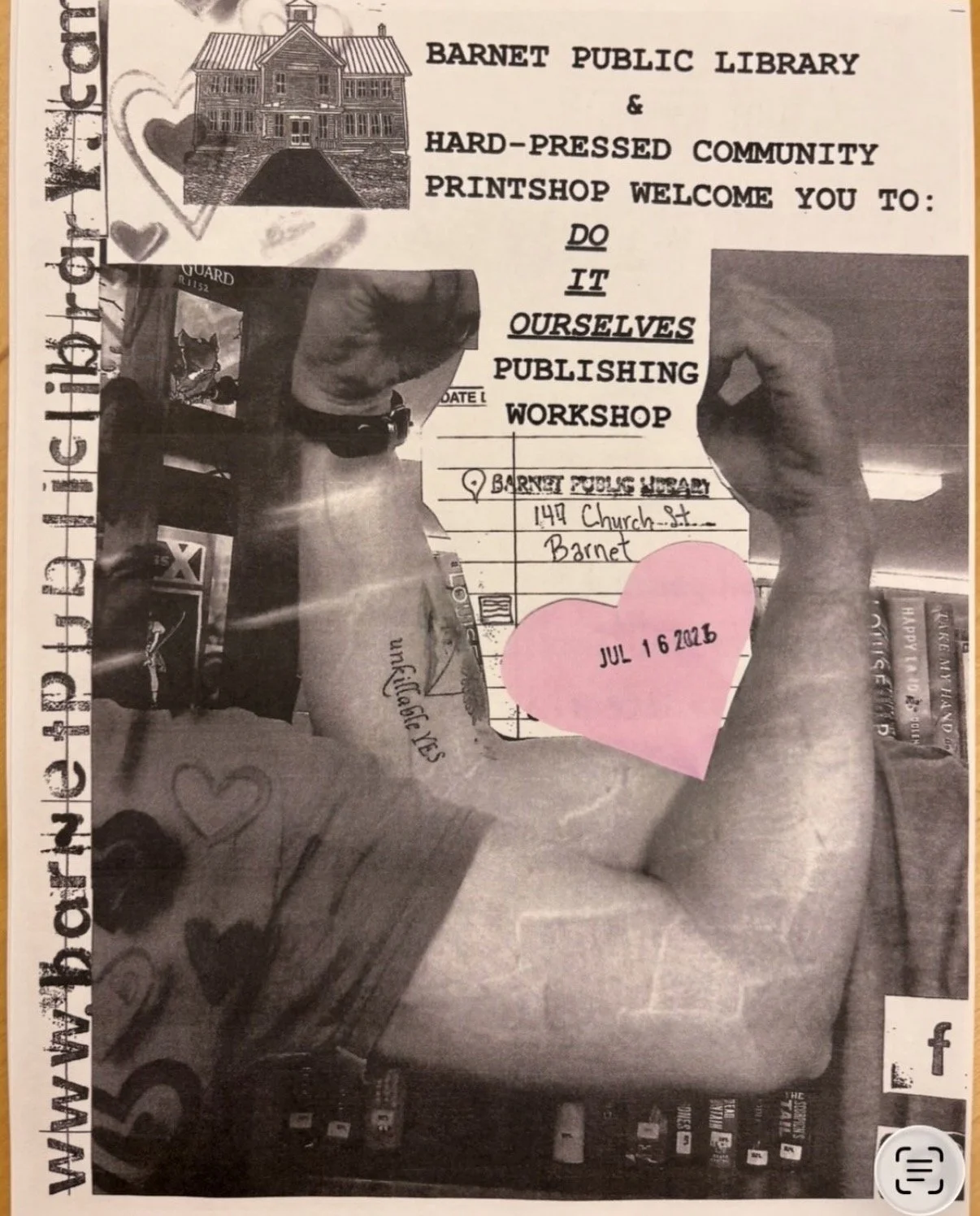 Zine-Making Workshop @ Barnet Library