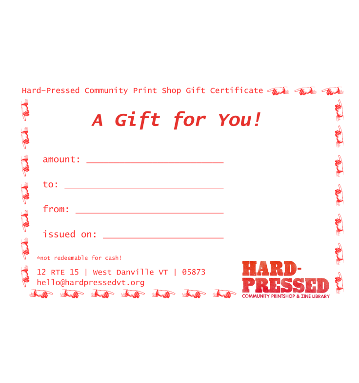 Gift Certificate
