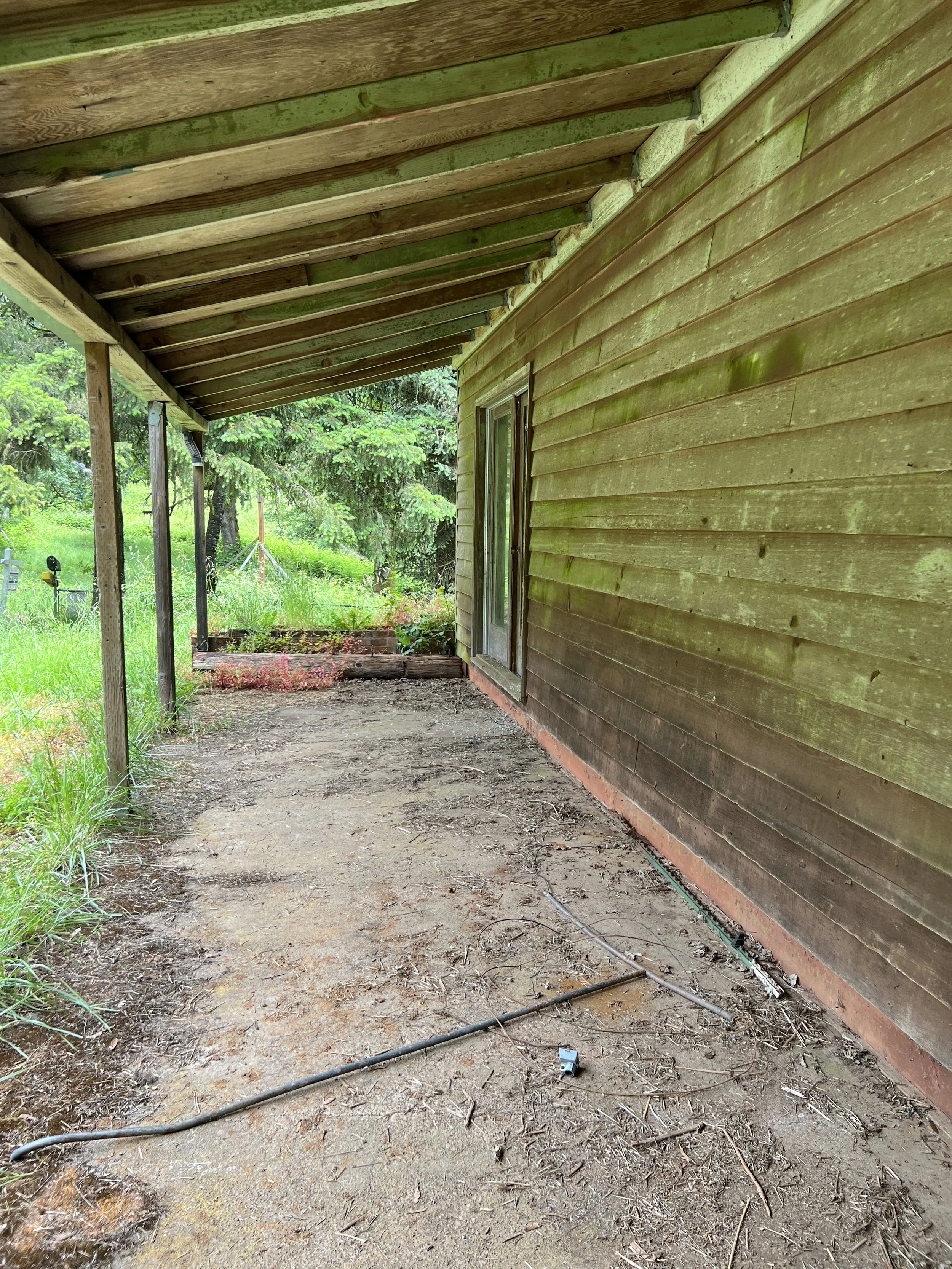 Before:  The front porch