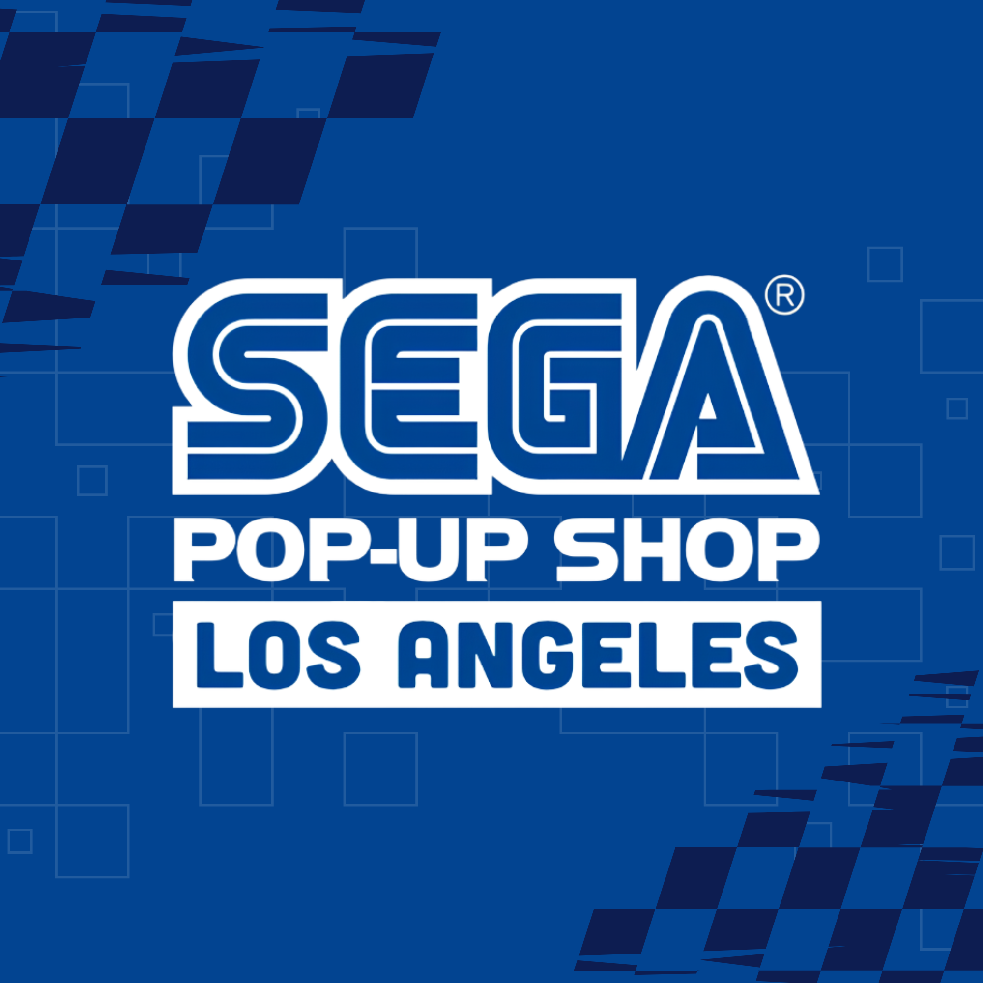 SEGA POPUP SHOP is BACK in Los Angeles, June 16th - July 16th!