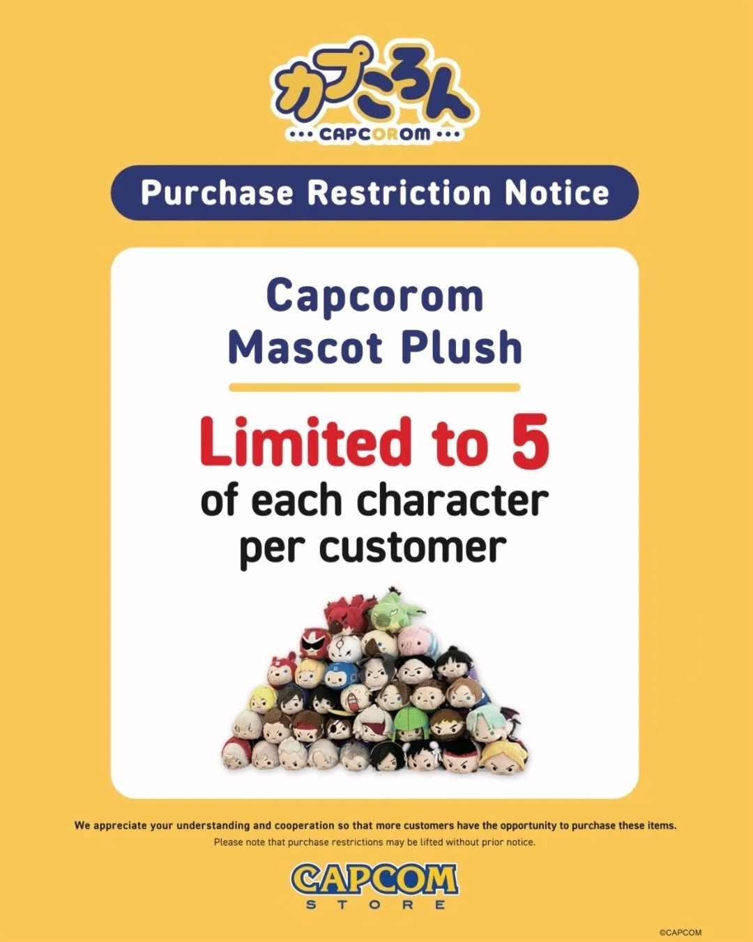 🚨PURCHASE RESTRICTION NOTICE

Please look over the following slides, as these items will have a purchase limit to help customers have an opportunity to purchase items they want. 

Important Information: 
📍319 E 2nd St. Los Angeles, CA 90012 
📆Sept