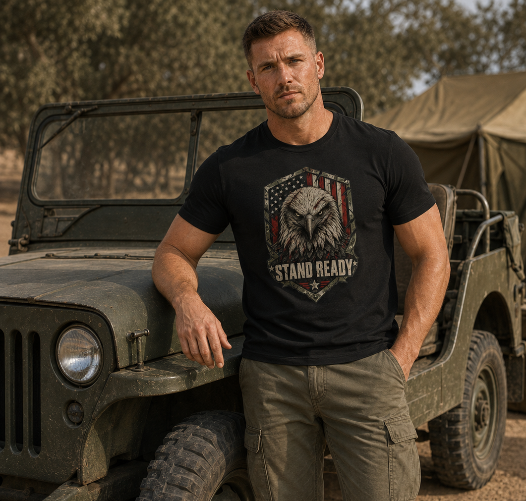 Stand Ready Military Style Tee