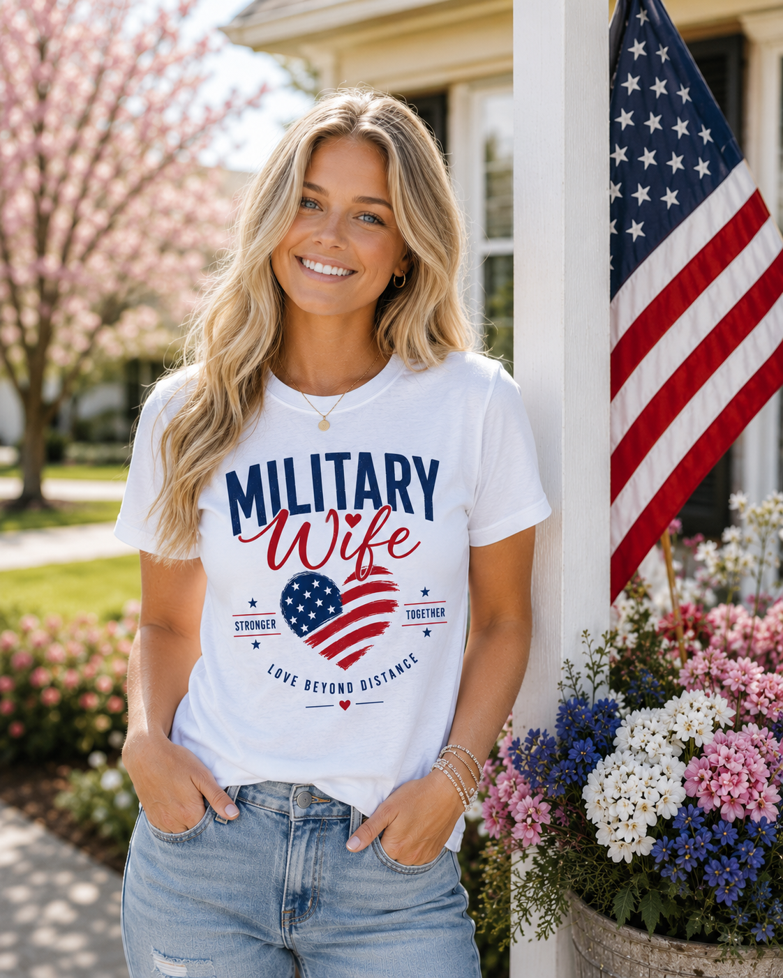 Military Wife Tee