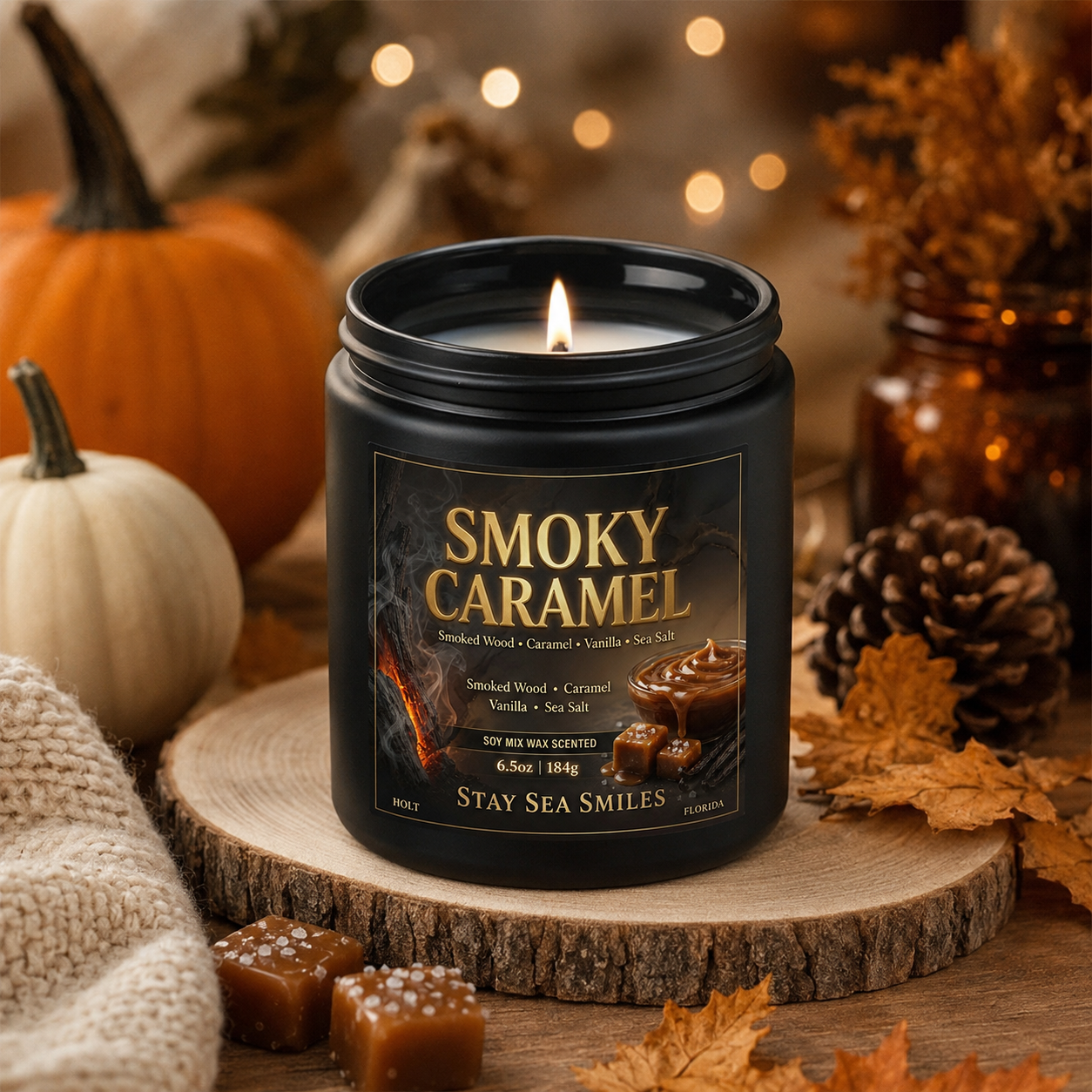 Smoky Caramel (Available in Store)