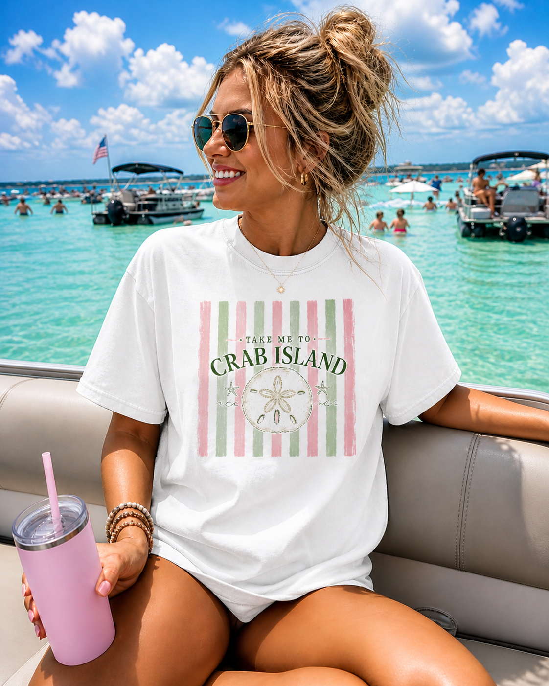 Crab Island Tee