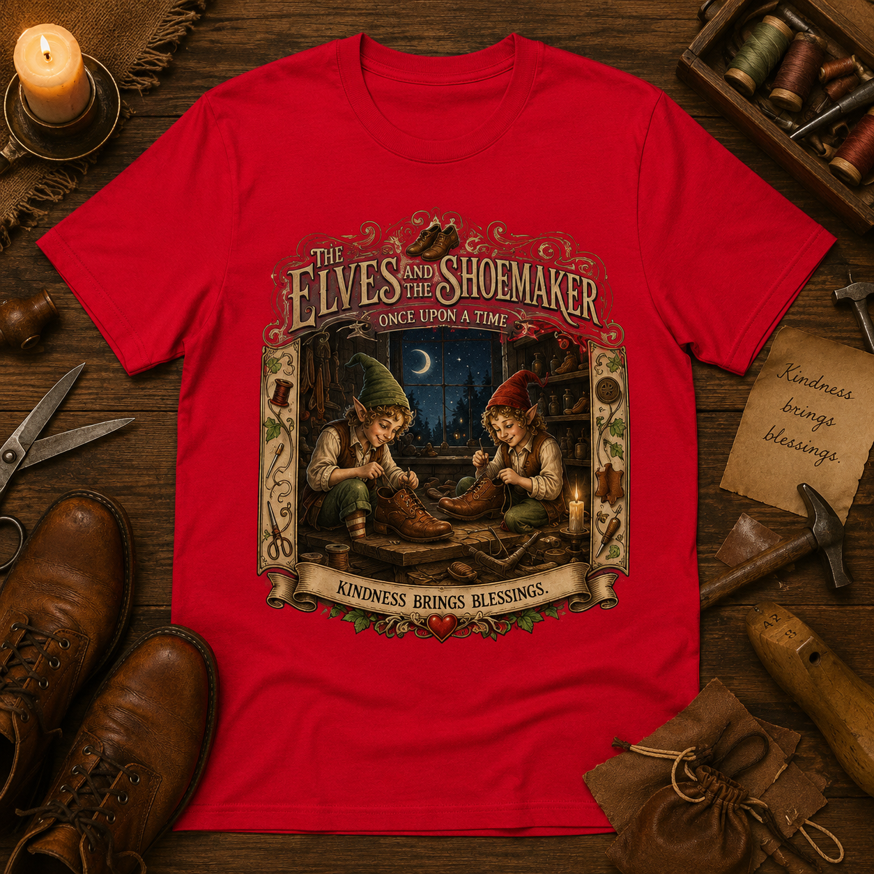 The Elves and The Shoemaker Tee