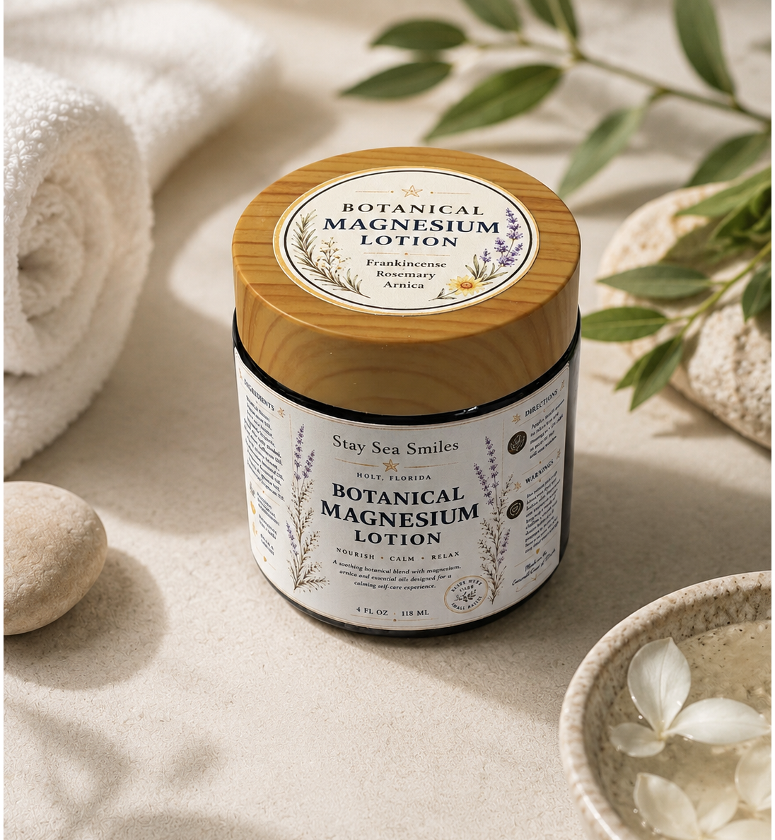 Botanical Magnesium Lotion (In Store and Local Pickup Only)