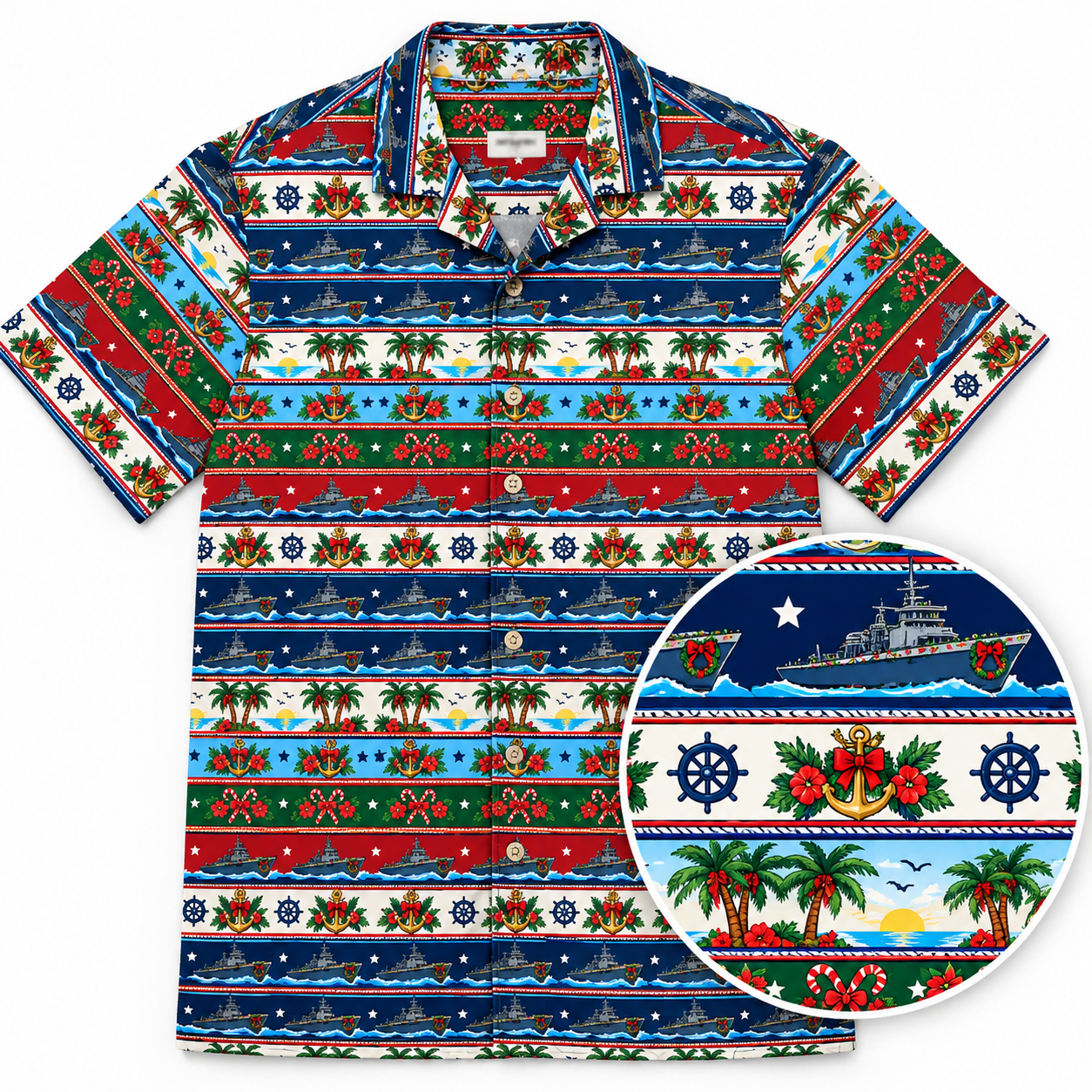 Nautical Christmas Aloha Shirt Mockup.png
