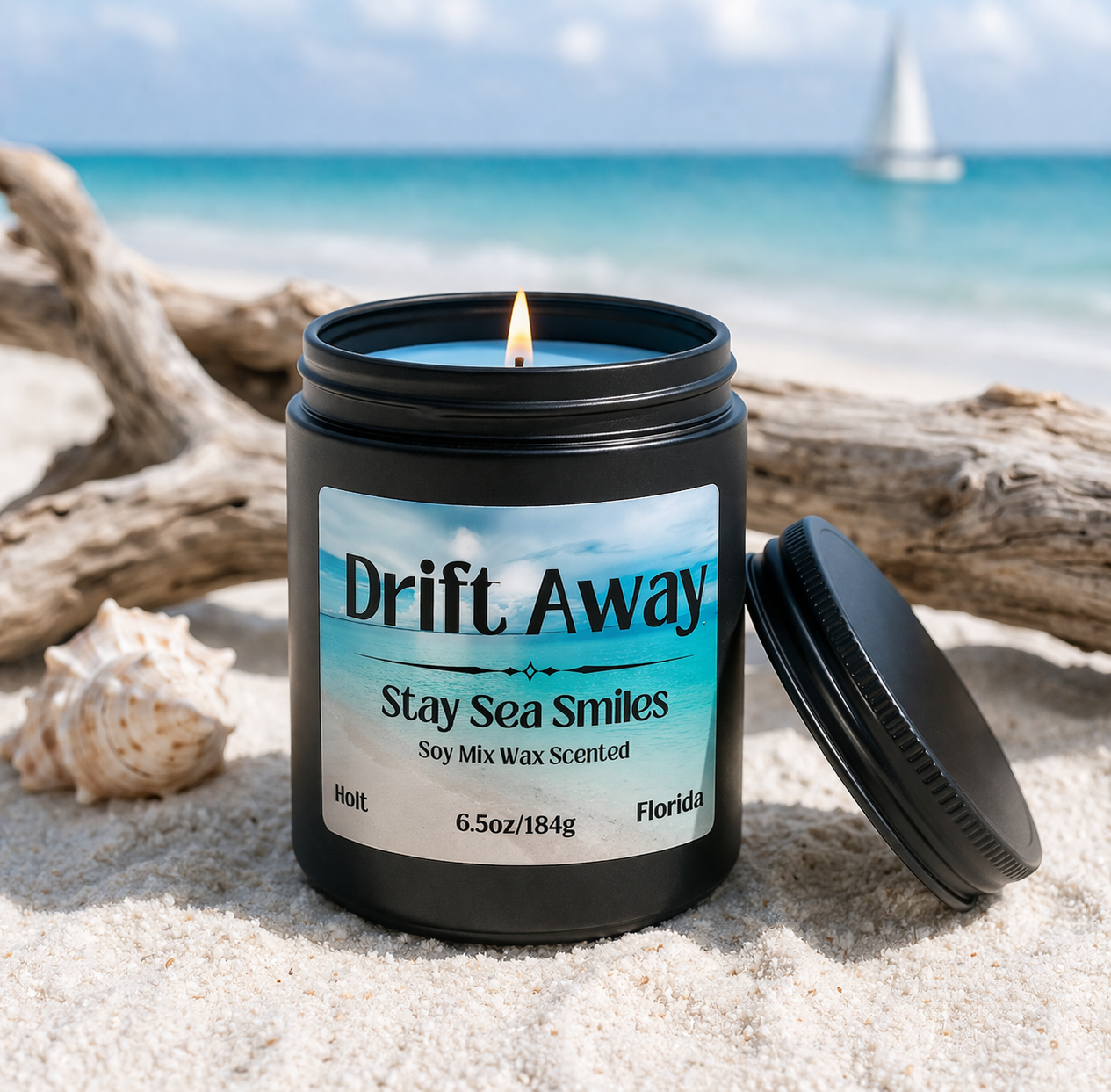 Drift Away candle by the shore.png