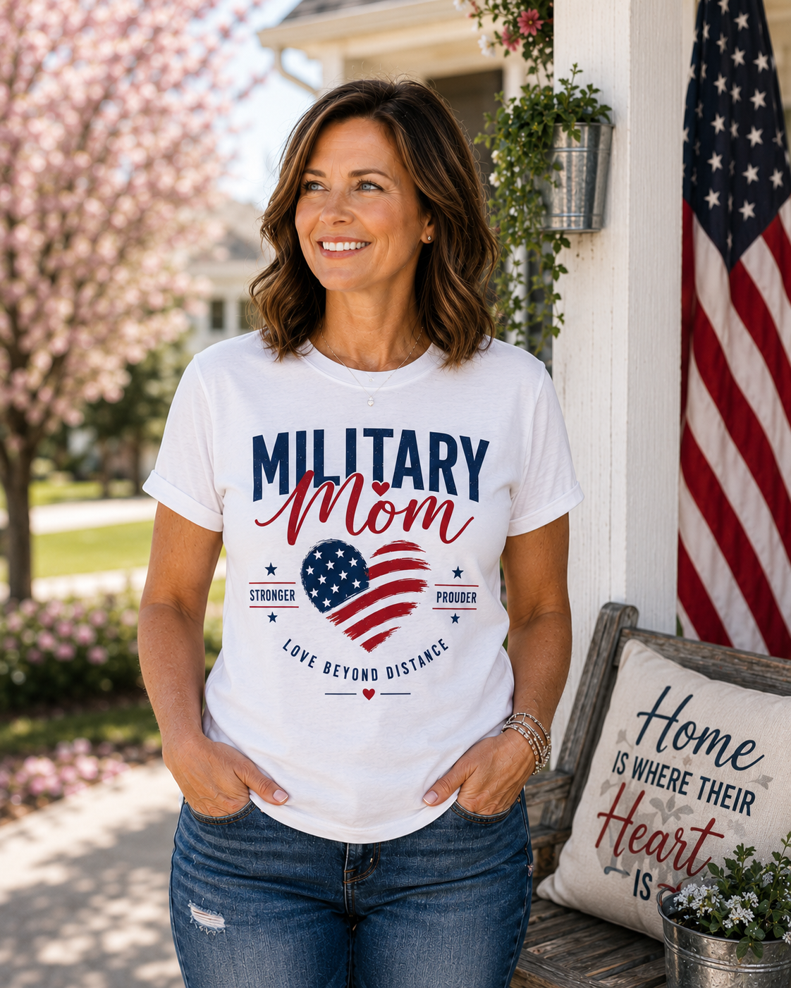 Military Mom Tee