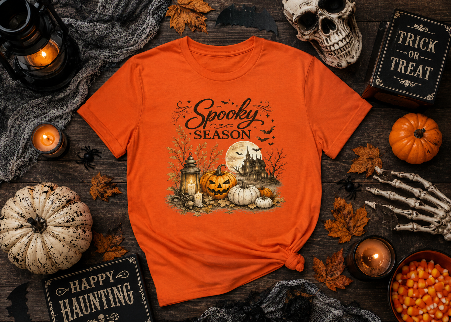 Spooky Season Tee, Halloween Tee