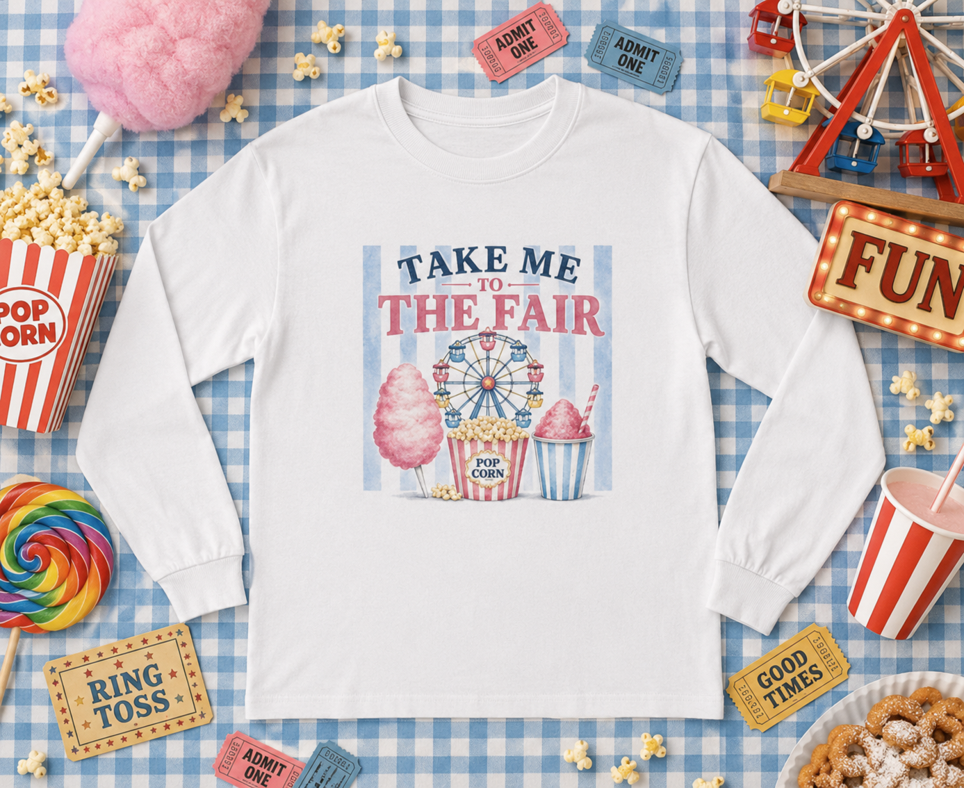 Take Me to the Fair Long Sleeve Tee