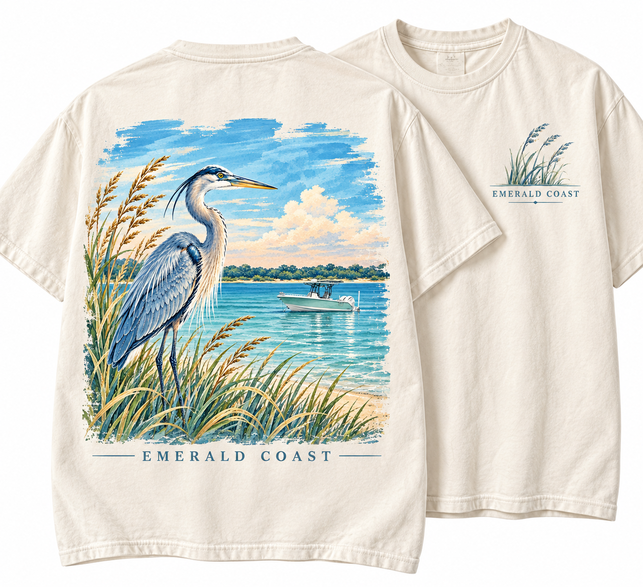 Emerald Coast Heron Tee Mockup.png