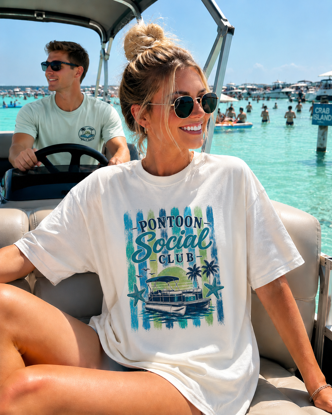 Pontoon Social Club Tee