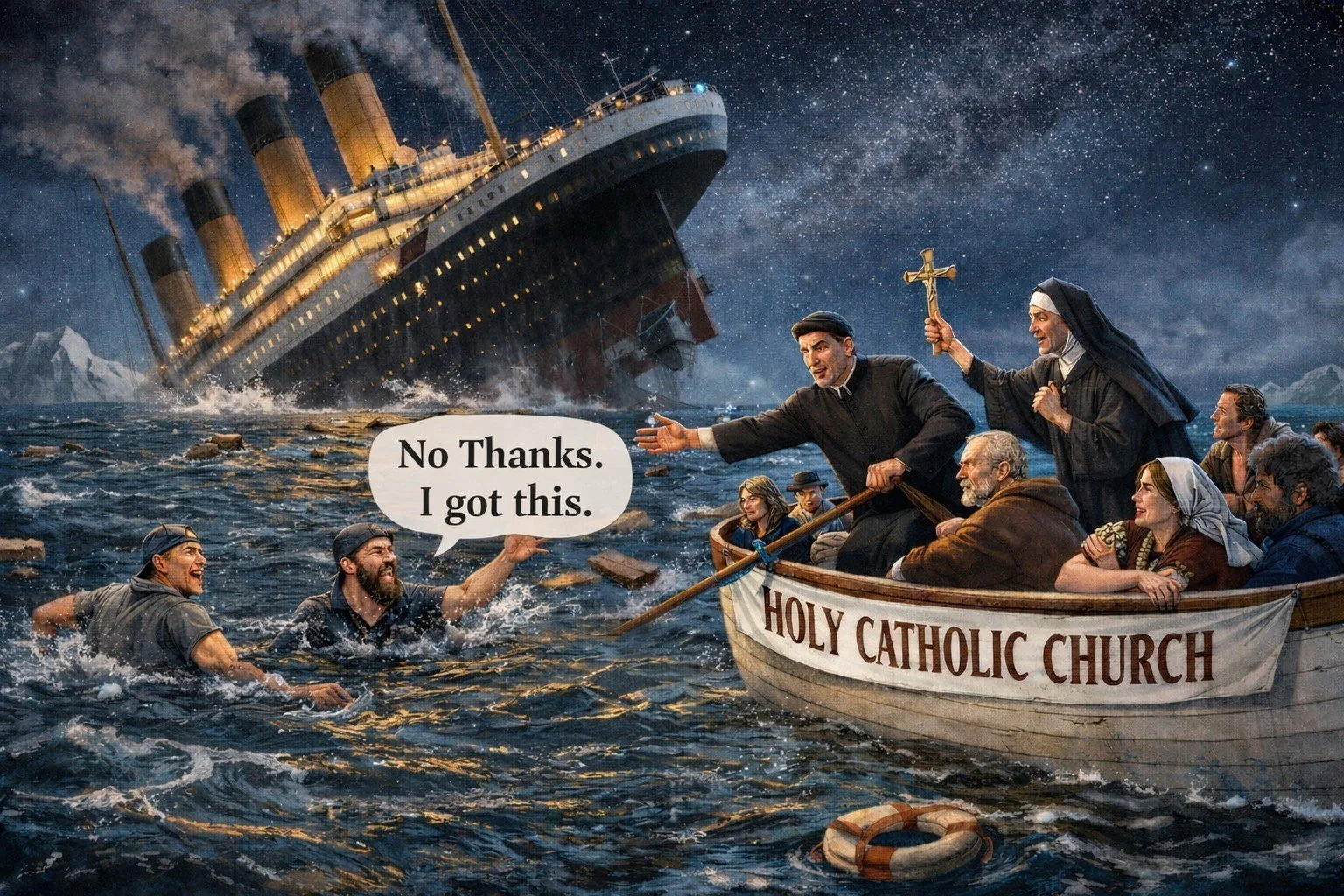 Salvation and The Titanic — A Modern parable
