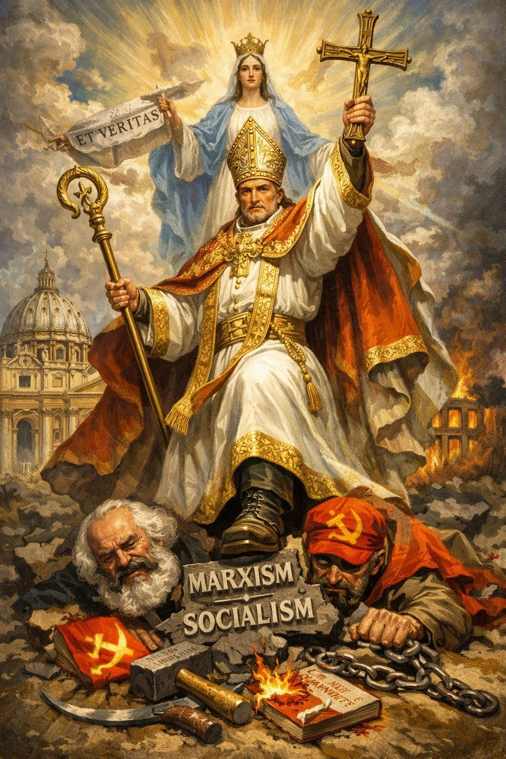 Stop trying to make “Fetch” happen. You cannot be a socialist and a Catholic…