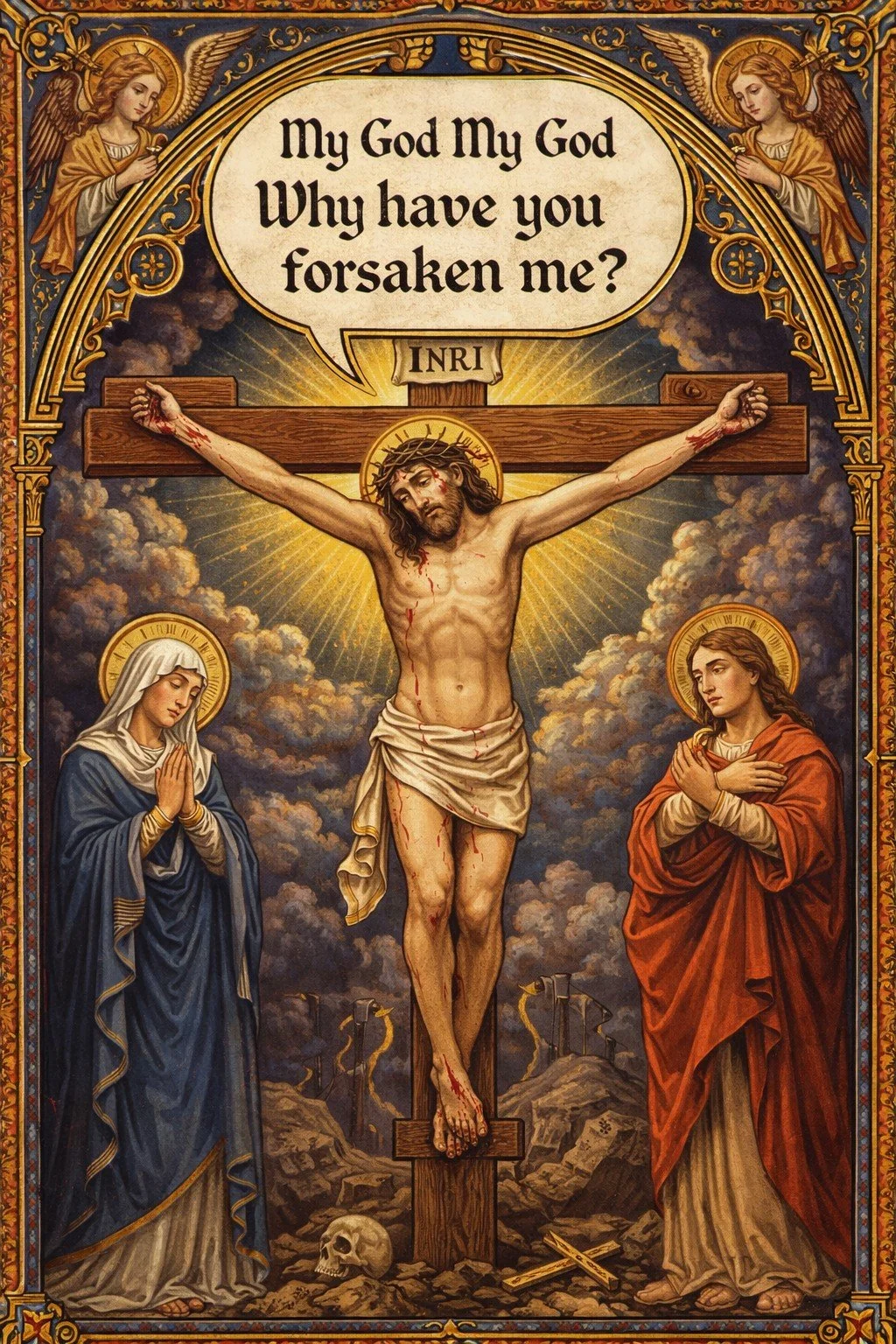 My god, my god, why have you forsaken me?