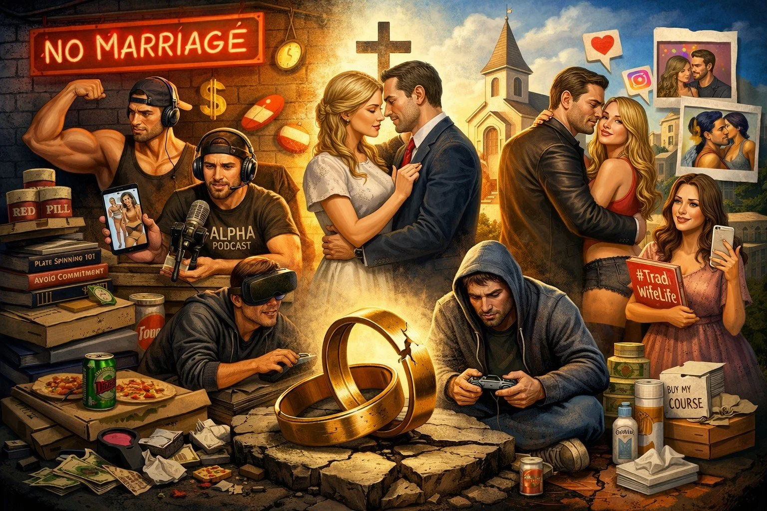 Marriage: The Glorious “Scam” Only Weak Men Are Brave Enough to Call Out