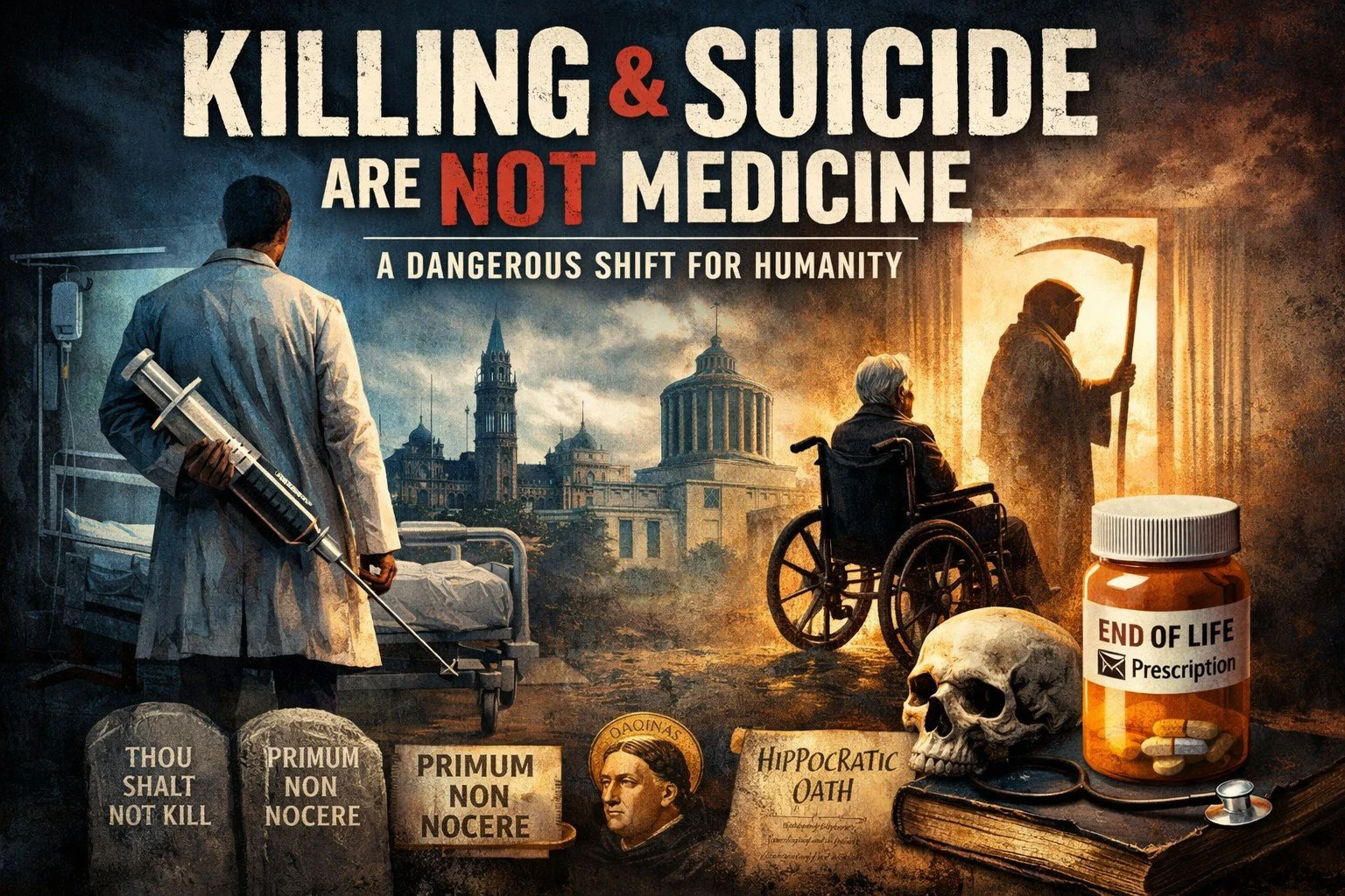 No.  Killing and Suicide Are Not Medicine and they are not Compassion.