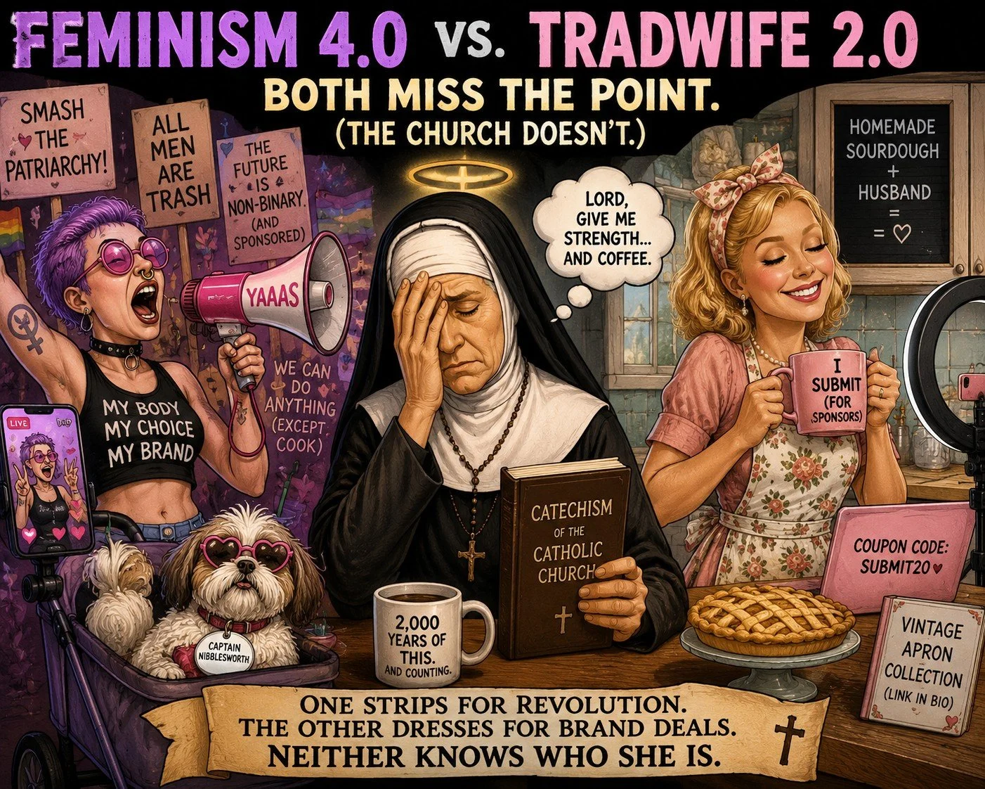 Time to Talk Feminism and Tradwives…