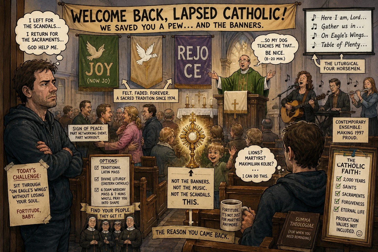 In defense of Felt Banners…
