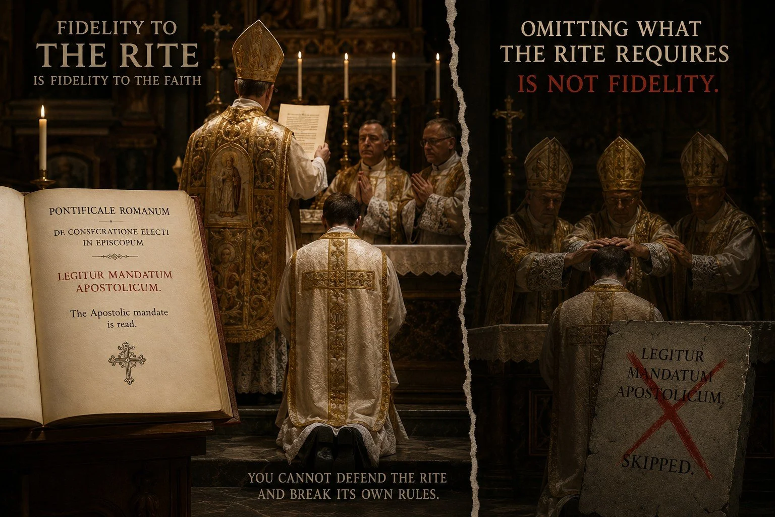 Why the SSPX was wrong in one simple step…