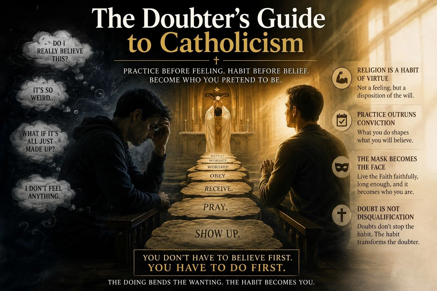 The Doubter’s Guide to Practicing Catholicism
