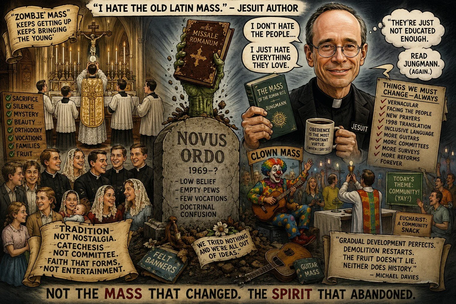 One TLM Attendee’s Response to a Hate-Filled Jesuit