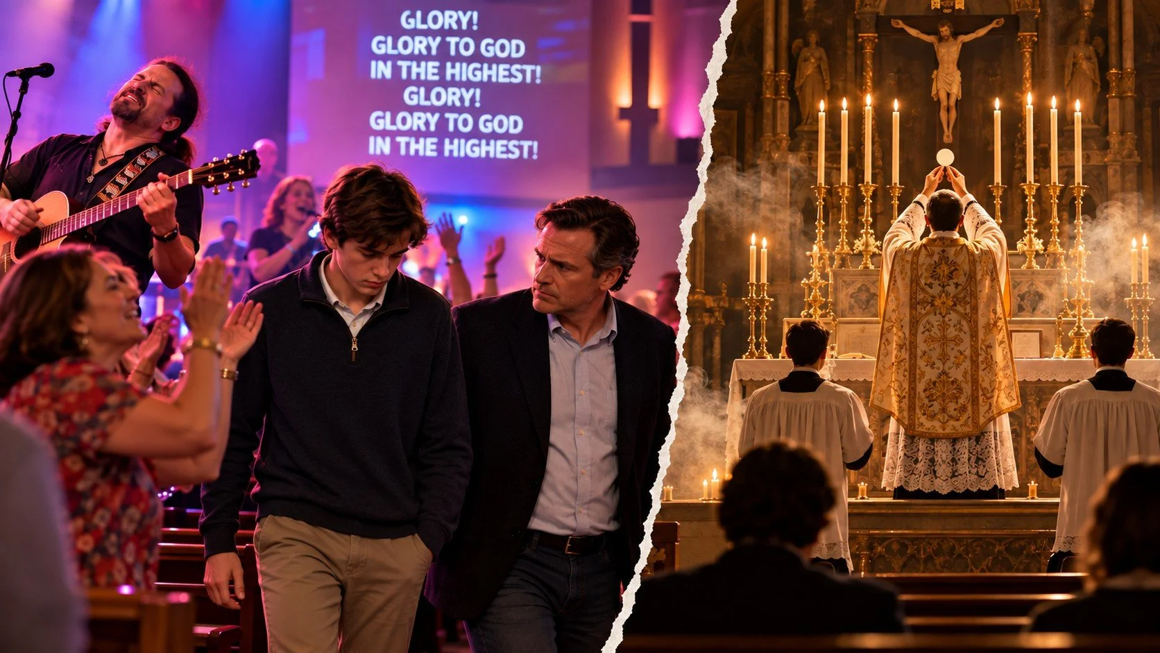 It Finally Happened— I was forced, out of Respect, to leave a Mass…