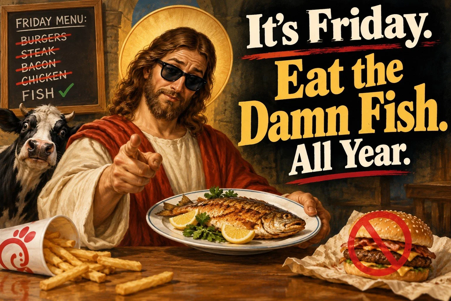 It’s Friday - Eat the Damn Fish.  All Year.