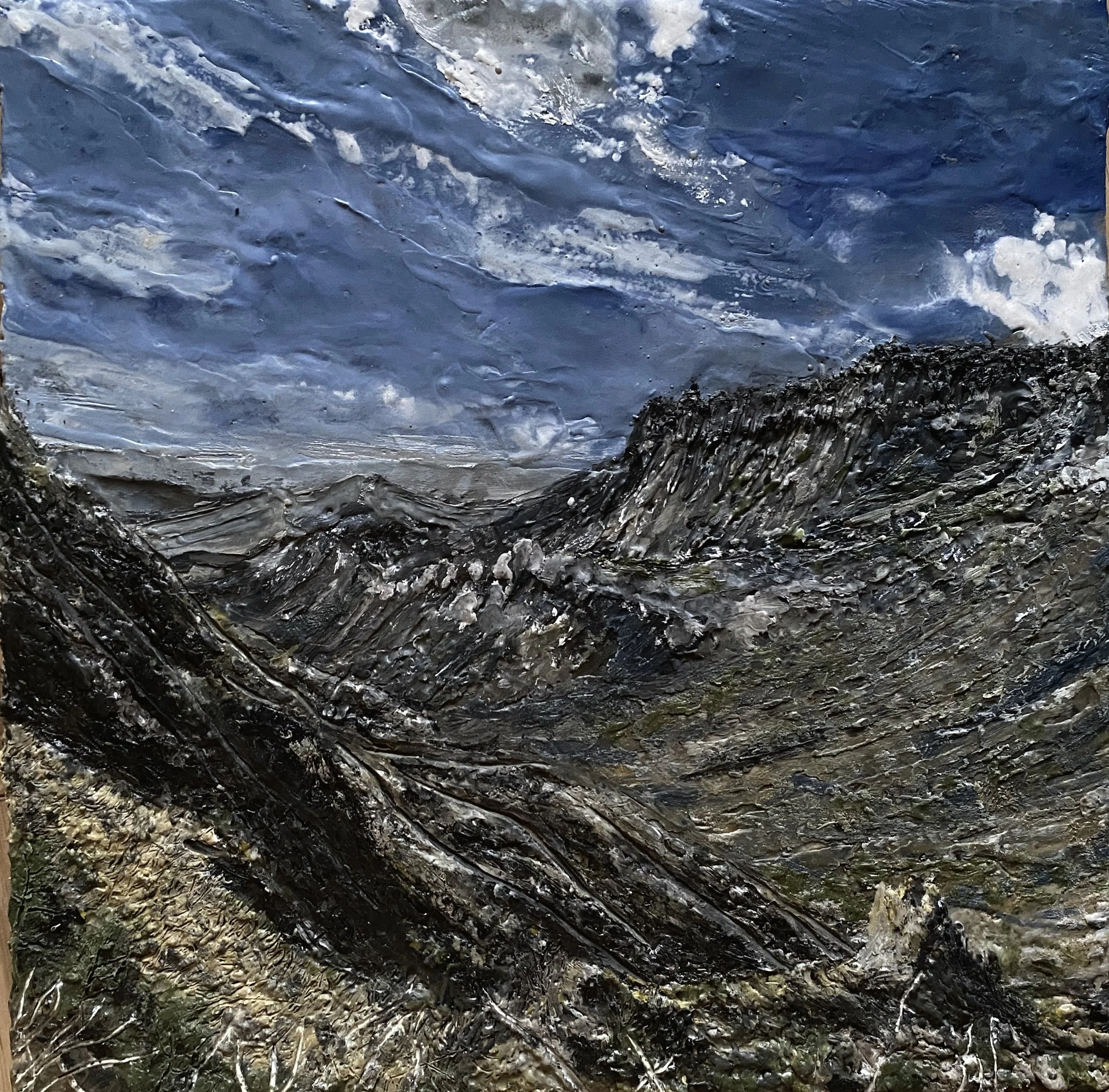 Big Bend 4
encaustic on panel
12'' 12''