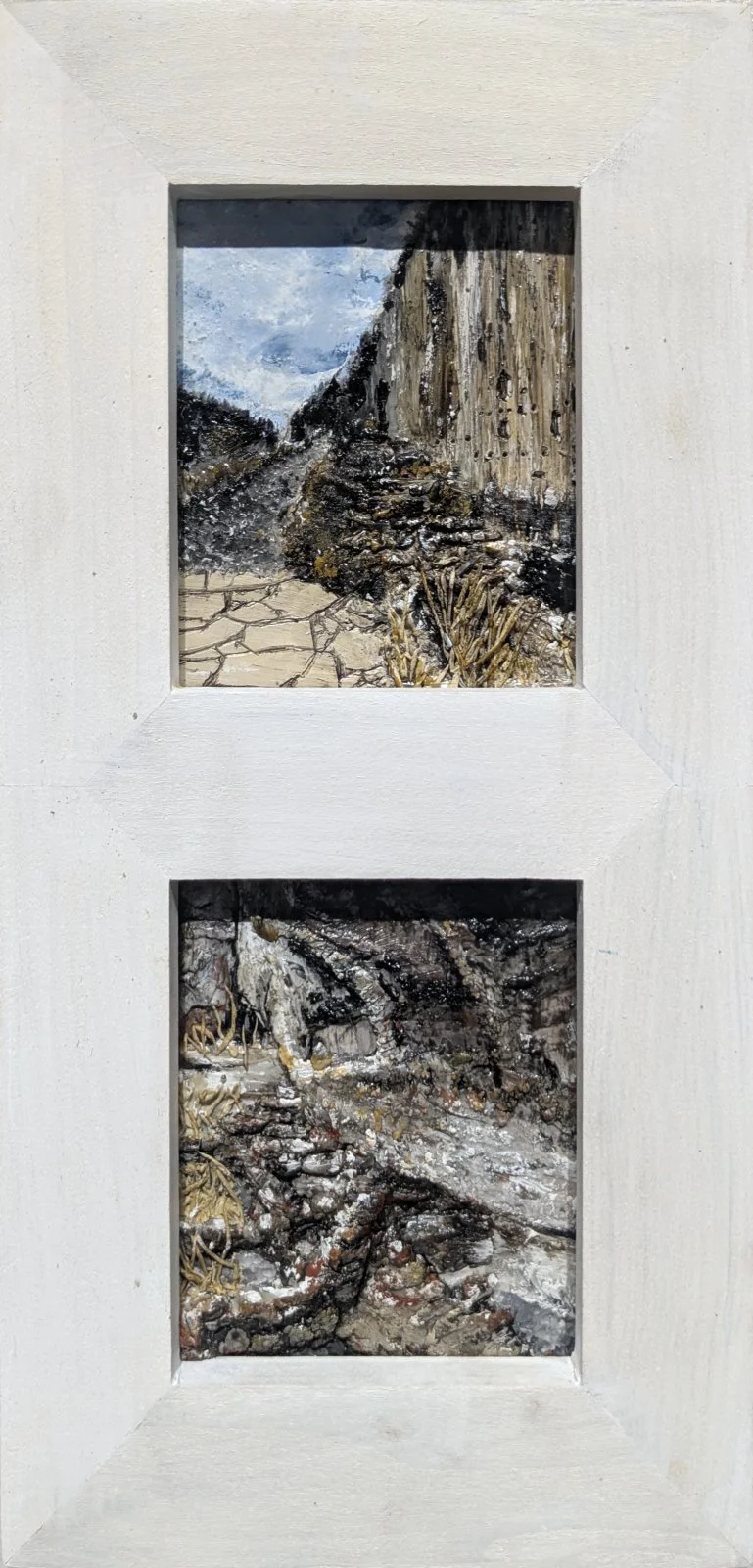Window View 8
encaustic on panel 
12.5’’ x 6.5’’