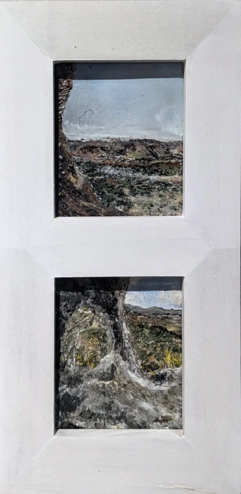 Window View 9
encaustic on panel 
12.5’’ x 6.5’’