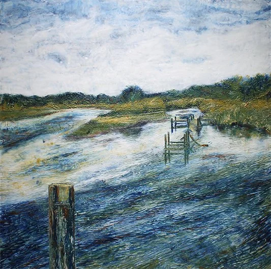 Lake Worth Preserve
encaustic on panel
48'' x 48''