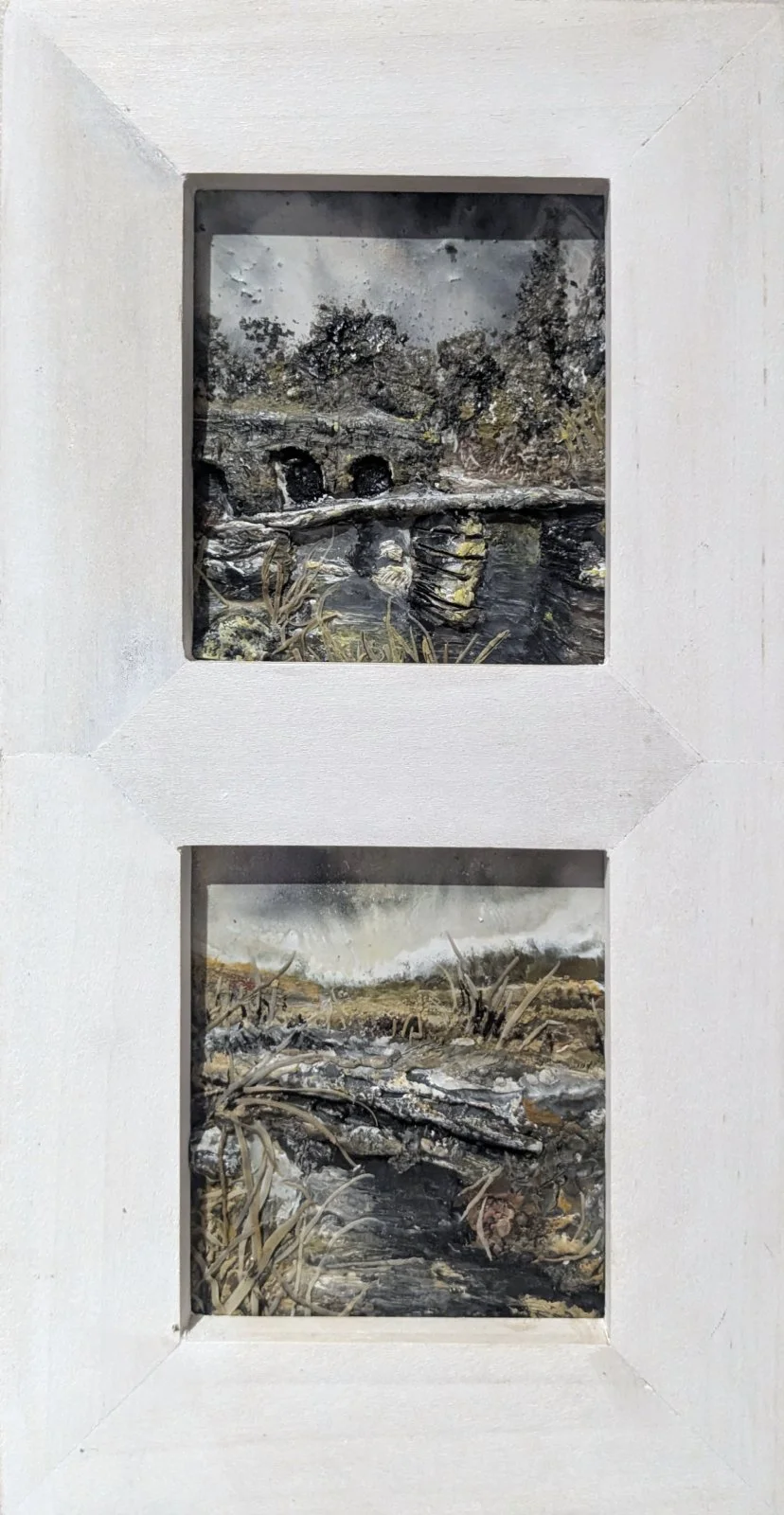 Window View 9
encaustic on panel 
12.5’’ x 6.5’’