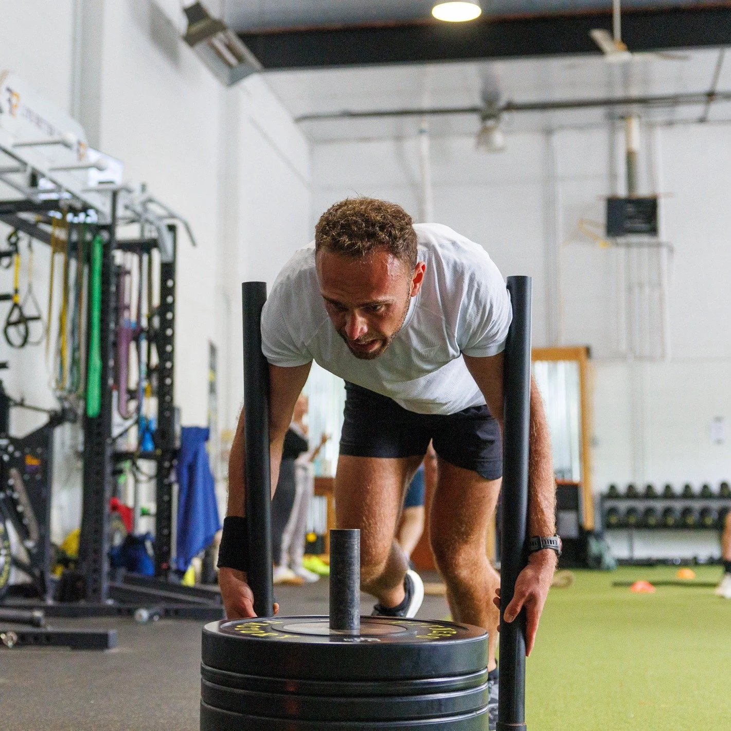 Are you ready to push yourself to your next achievement? 
Join us and complete our Mini-Hyrox even! 
This Sunday October 26th, Fitness Factory in West Chester, PA.
Find links in bio and reach out if you have any questions!