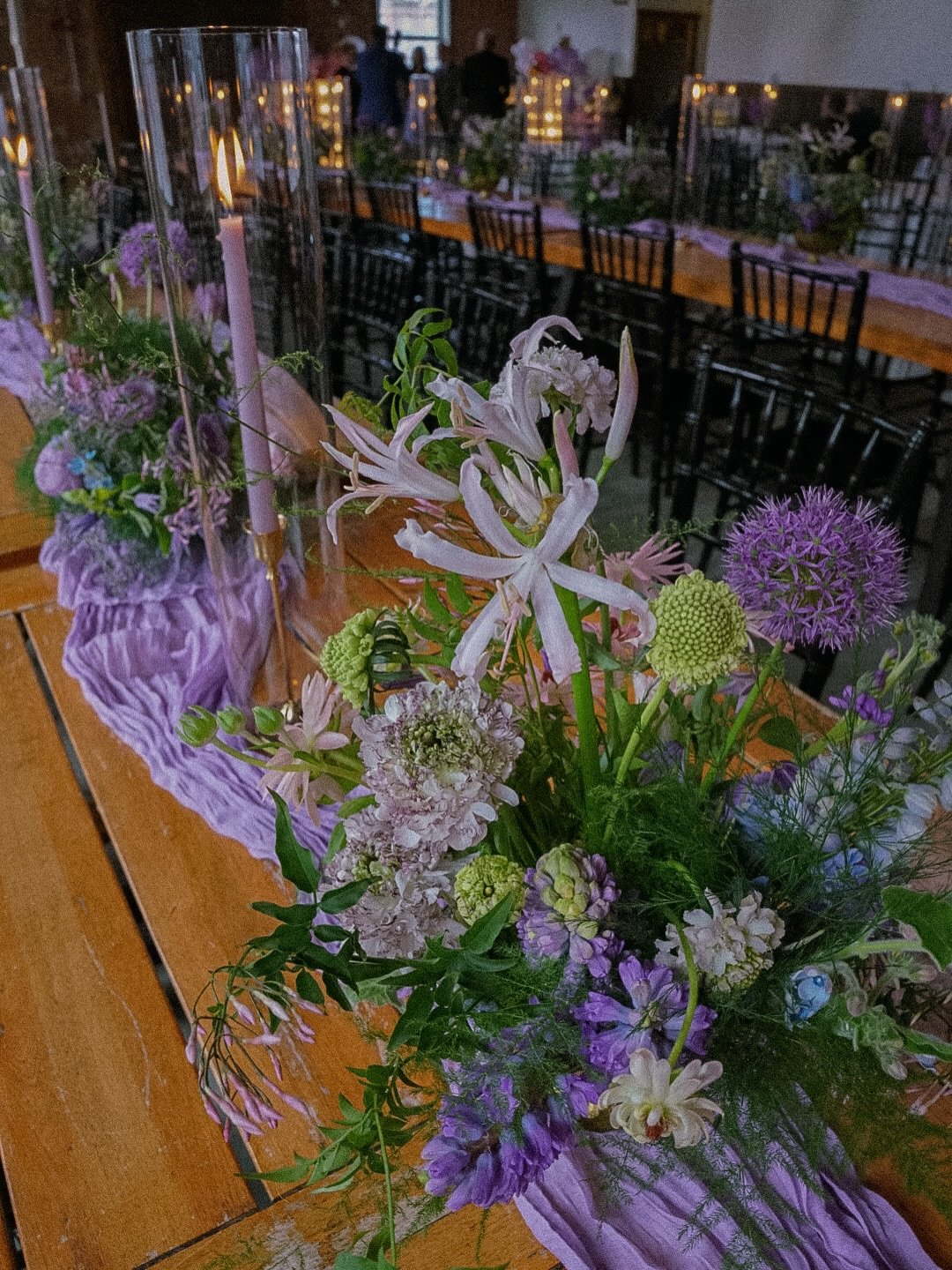 We are heading into April feeling grateful &amp; ready for SPRING ✨but first✨ a moment, or many moments, for these 🪻🪻🪻