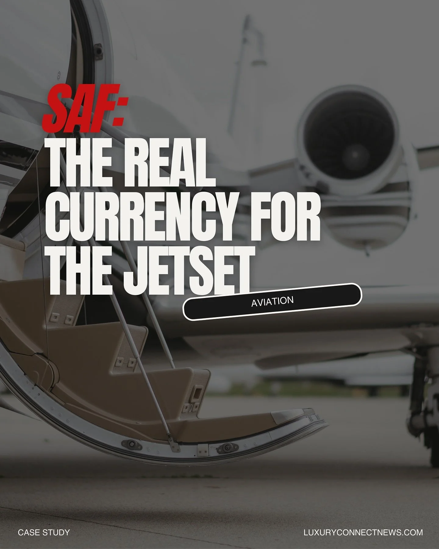 The luxury skies just got a new upgrade&mdash;and this time, it&rsquo;s all about SAF. 

Once a niche sustainability initiative, Sustainable Aviation Fuel has soared into the spotlight as the real currency for the jet set. What was once seen as an op