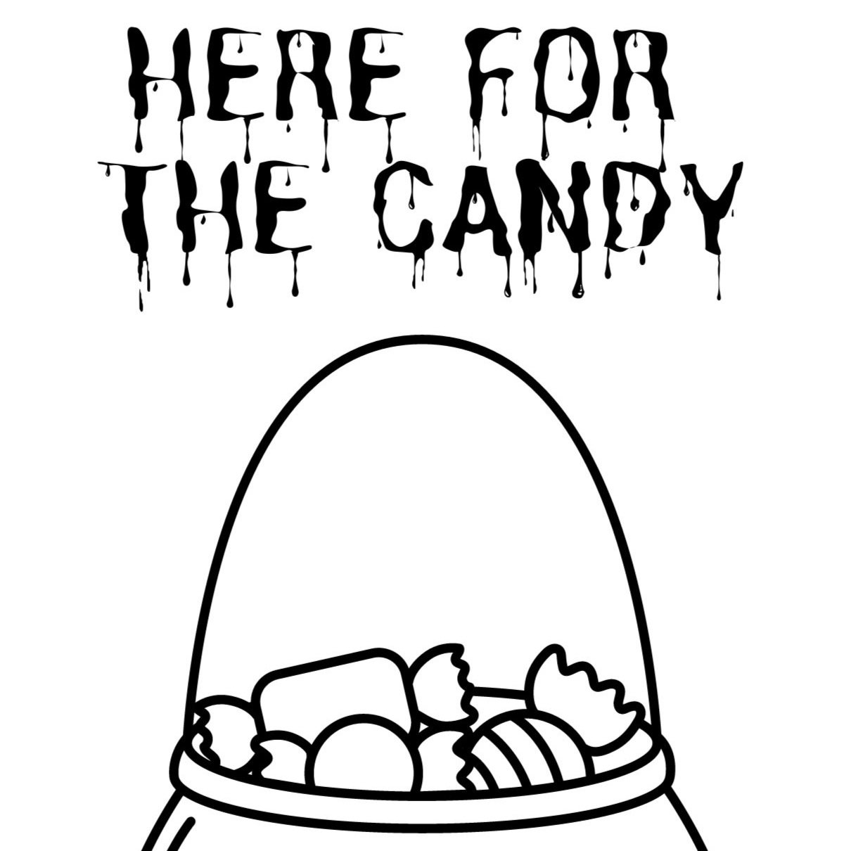 Halloween Phrases Coloring Book