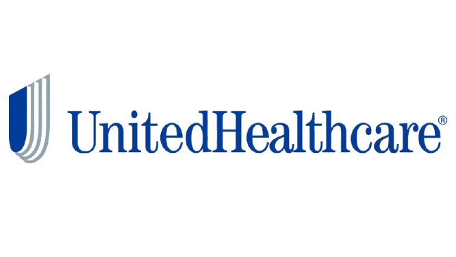 UnitedHealthcare logo with a stylized blue and gray emblem on the left and blue text reading "UnitedHealthcare".