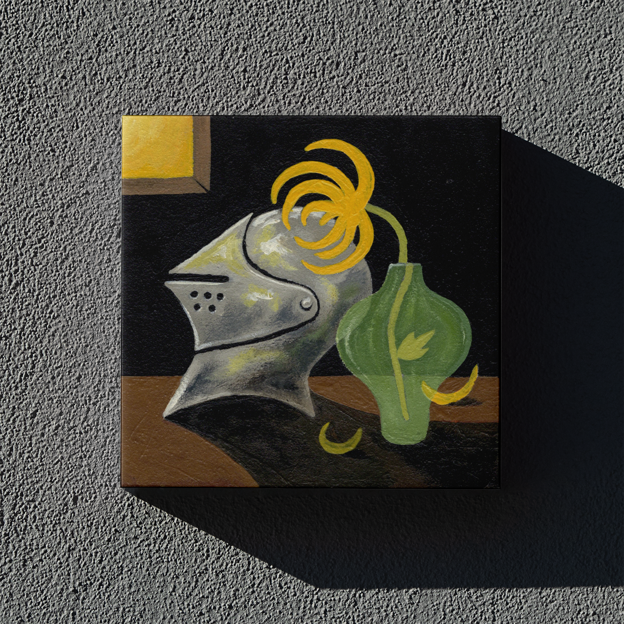 5x5" — Acrylic on panel