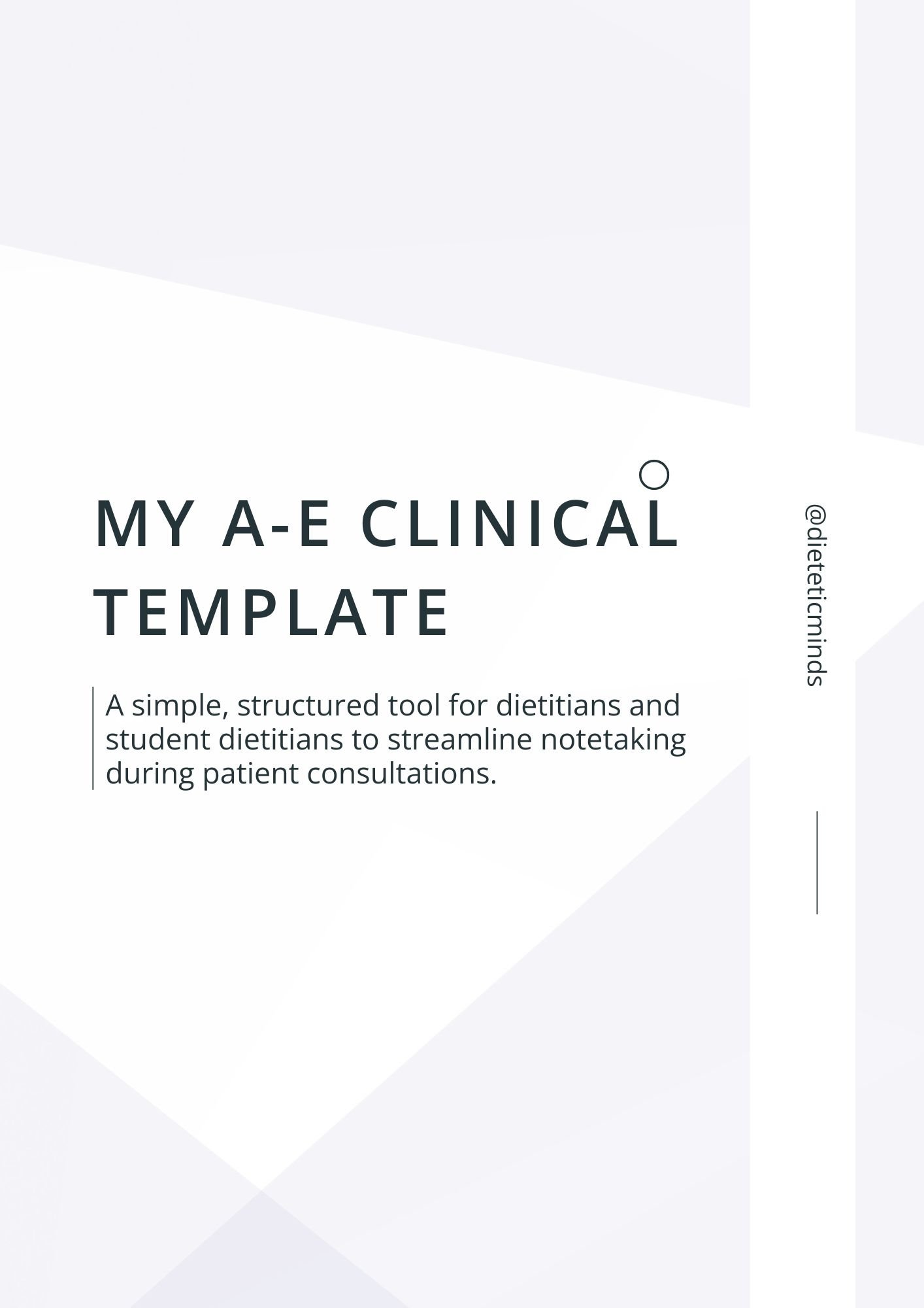 My Free A-E Clinical Template