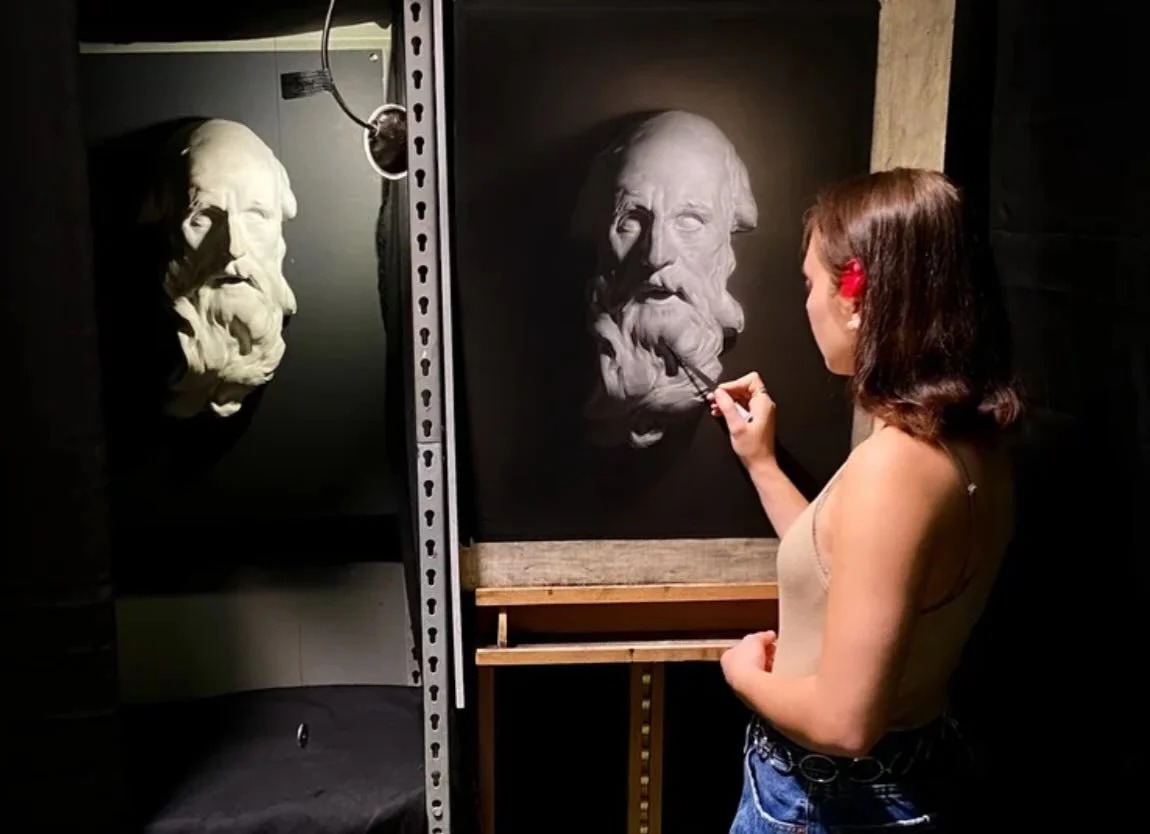 For artists who want structure, mentorship, and real growth.

Our Apprenticeship Program offers immersive studio training, guided critique, and a supportive community rooted in traditional drawing and painting.

If you&rsquo;re ready to deepen your p