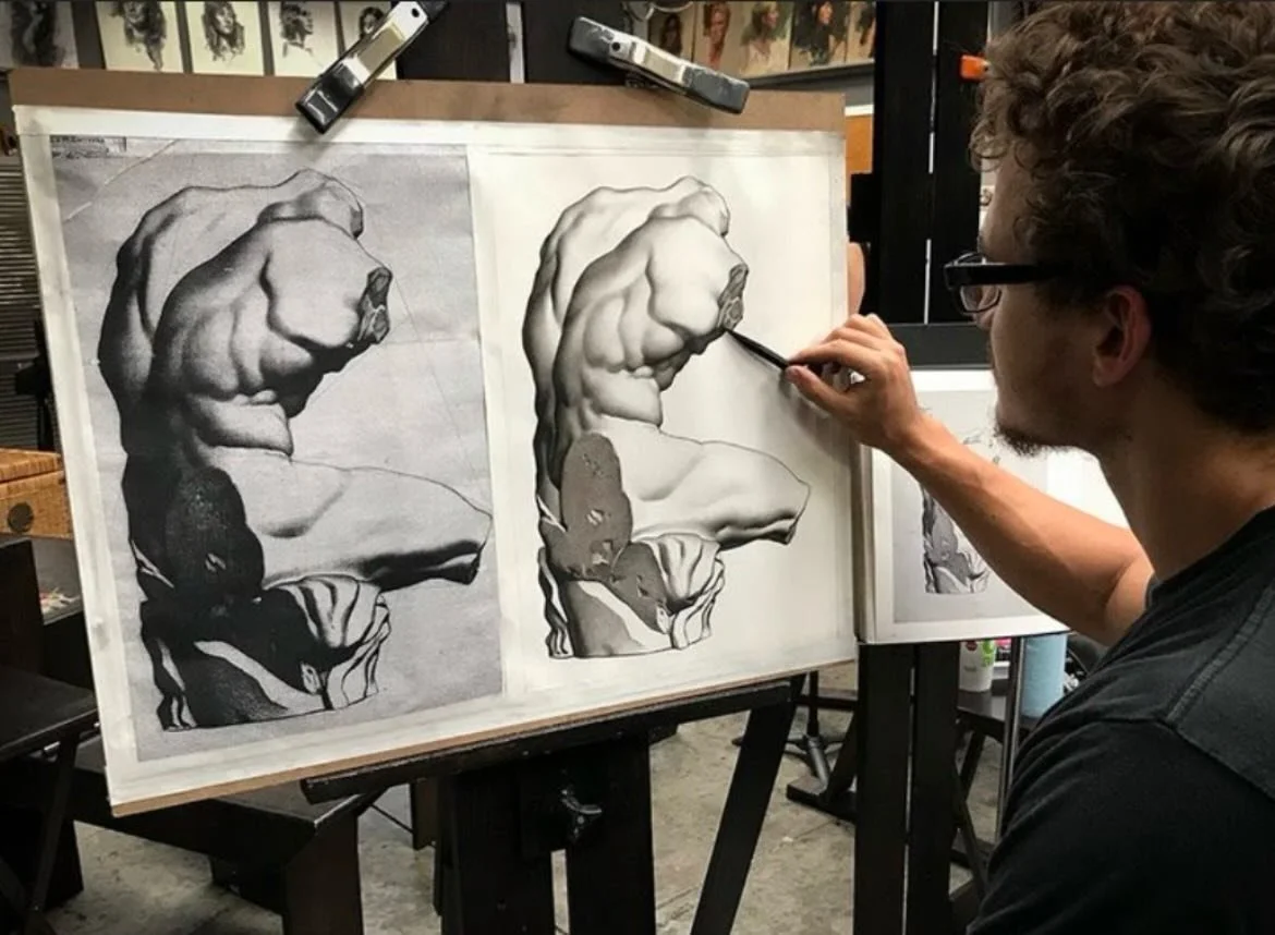 The Online Atelier has begun! 🎨

Step into a timeless tradition where Old Master technique meets your individual vision. Refine your eye. Strengthen your execution. Create work with personal and collective meaning.

✨ Weekly live classes
🎙 Real-tim