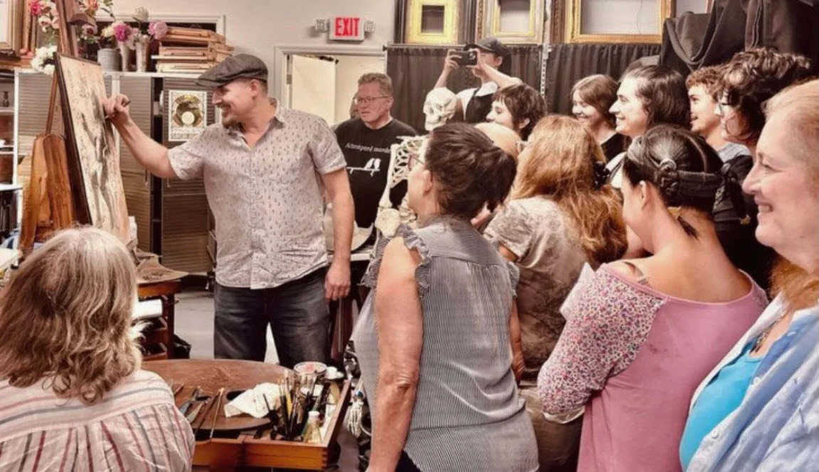 Big breakthroughs usually don&rsquo;t happen overnight &mdash; they happen in the studio, surrounded by people who believe in each other.

Long days of painting, an inspiring environment, lots of problem solving, and the kind of focused practice that